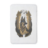 De Duitse Herdershond 009 Badmat (Voorkant Verticaal)