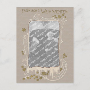 De Duitse Kerstkaart PC van het Lijst van de Foto Feestdagenkaart