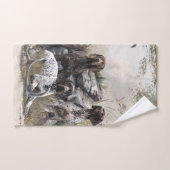De Duitse kortharige pointer of Deutsch Kurzhaar Bad Handdoek (Handdoek)