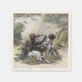 De Duitse kortharige pointer of Deutsch Kurzhaar Servet (Voorkant)