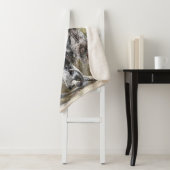 De Duitse kortharige pointer of Deutsch Kurzhaar Sherpa Deken (In situ)