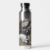 De Duitse kortharige pointer of Deutsch Kurzhaar Waterfles (Links)