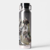 De Duitse kortharige pointer of Deutsch Kurzhaar Waterfles (Achterkant)