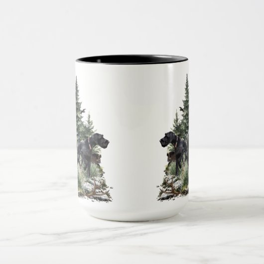 De Duitse Wirehaired Pointers, Art Mok (Midden)