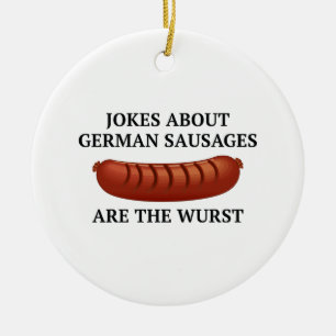 De duitse wortels zijn de ergste keramisch ornament