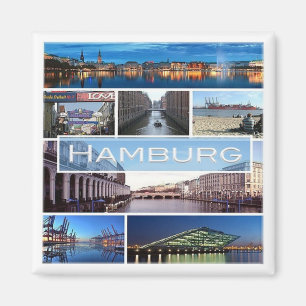 DE * Duitsland - Hamburg Magneet