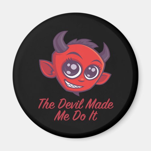 De duivel deed het. magneet (Voorkant)