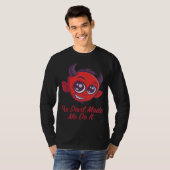 De duivel deed het. t-shirt (Voorkant volledig)