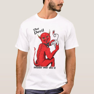 De duivel deed het (versie 2) t-shirt