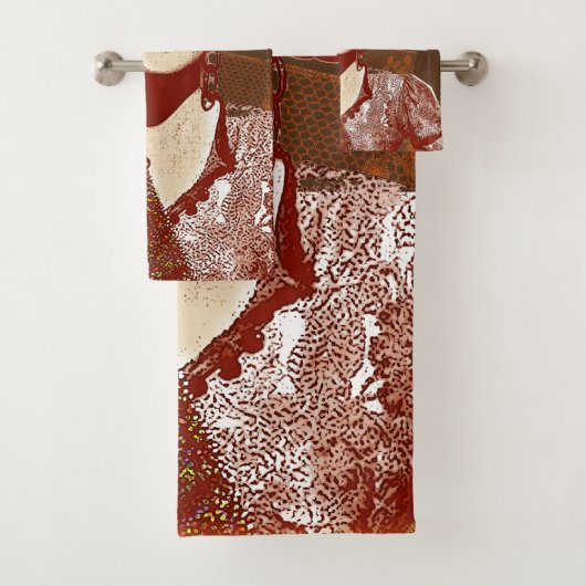 De duivel is een vrouw bad handdoek (Insitu)