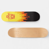 De duivel skateboard (Horizontaal)