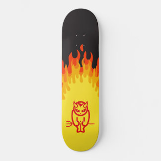 De duivel skateboard