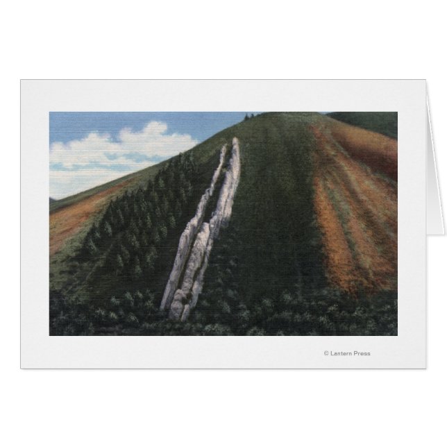 De duivelsdia nabij Utah-Wyoming Border (Voorkant Horizontaal)