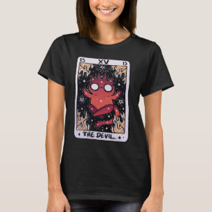 De Duivelskat  Tarot Kaart verontrust Occult T-shirt