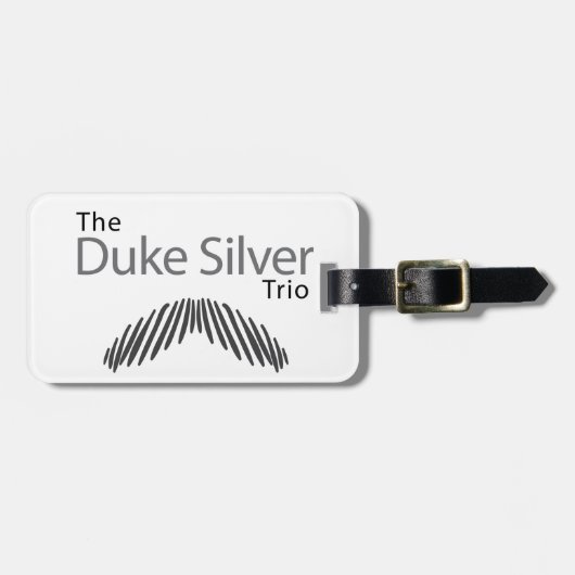 De Duke Silver Trio Bagagelabel (Voorkant horizontaal)