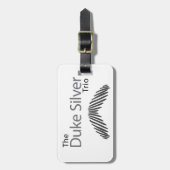 De Duke Silver Trio Bagagelabel (Voorkant verticaal)