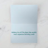 De duurste Kaart ter wereld (Binnen)