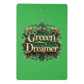 "De duurzame weg" Mini Klembord (Achterkant)