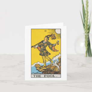 De dwaas tarot kaart