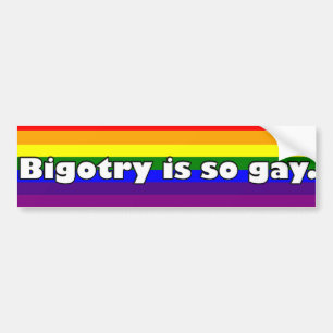 De dweperij is zo Vrolijk Bumpersticker