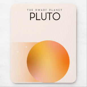 De dwergplaneet Pluto Muismat