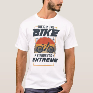 de E in de bijenpoten voor extreem T-shirt