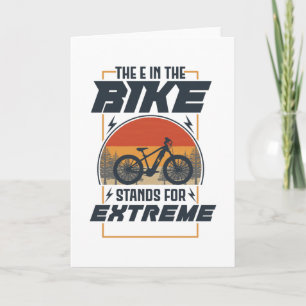 De E In De Fiets Staat Voor Extreem Kaart