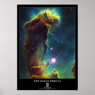 De Eagle kolom IC 4703 NASA Poster