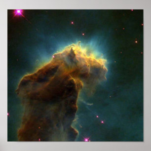 De Eagle kolom IC 4703 NASA Poster