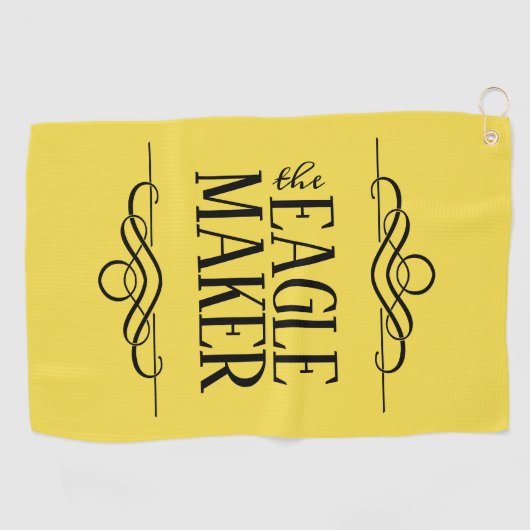 De Eagle Maker Golfhanddoek (Horizontaal)