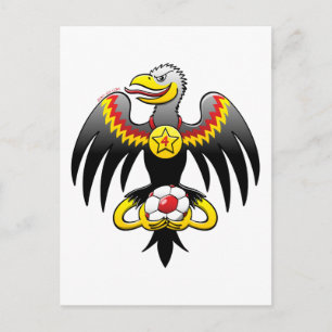 De Eagle Soccer Champion in Duitsland Briefkaart