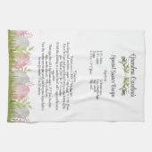 De Easter-eitengrens van de Waterverf van de Cadea Theedoek (Horizontaal)