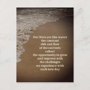 De ECB en de doorstroming van het leven Briefkaart