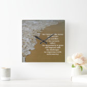 De ECB en de doorstroming van het leven Vierkante Klok (Huis)