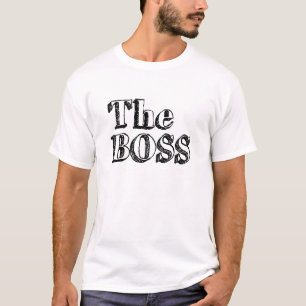 De echte baas t-shirt