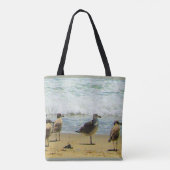 DE ECHTE BEACH BAG - WATERPROOF! DRAAGTAS (Achterkant)