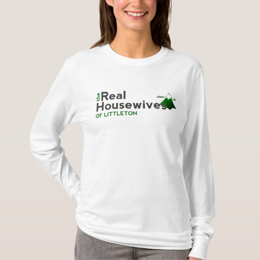 De echte huisvrouwen van Littleton T-shirt (Voorkant)