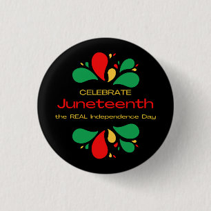 De ECHTE Onafhankelijkheidsdag Ronde Button 3,2 Cm