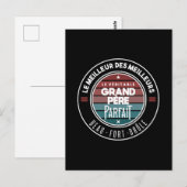 De echte perfecte grootvader briefkaart (Voorkant / Achterkant)