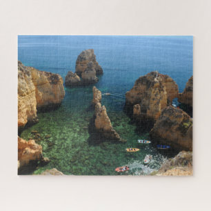 De echte Portugal-Ponta da Piedade, Algarve Legpuzzel