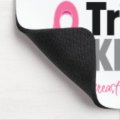 De echte probeerden mij te doden - borstkanker muismat (Hoek)