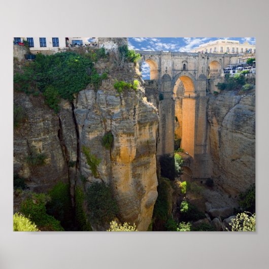 De echte Spanje- Ronda Poster (Voorkant)