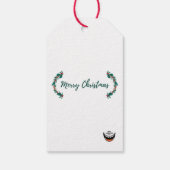 De echte vreugde van Kerstmis Cadeaulabel (Achterkant)