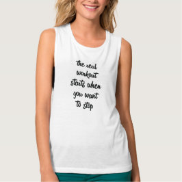 De echte werkuitspier t-shirt