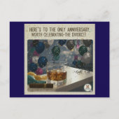 De echtscheiding (M) Feestdagenkaart (Voorkant)