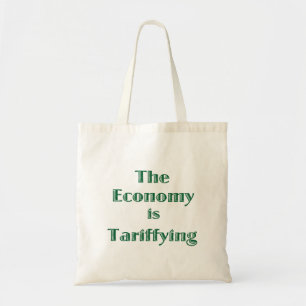 De economie is aan het Tariffiëren Tote Bag