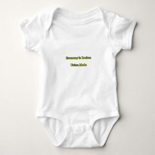 De economie is Gebroken Unie maakte GIF van Zazzle Romper