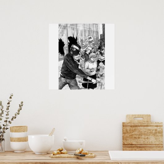 De economische dynamiek poster (Keuken)