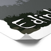 De Edinburgh Mood Poster (Hoek)