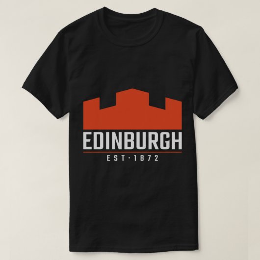 De Edinburgh Rugby Logo 2 Essential T-Shirt (Design voorkant)